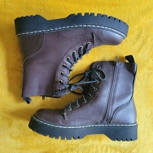 Sincerely Jules Harley Combat Boot Size 8.5